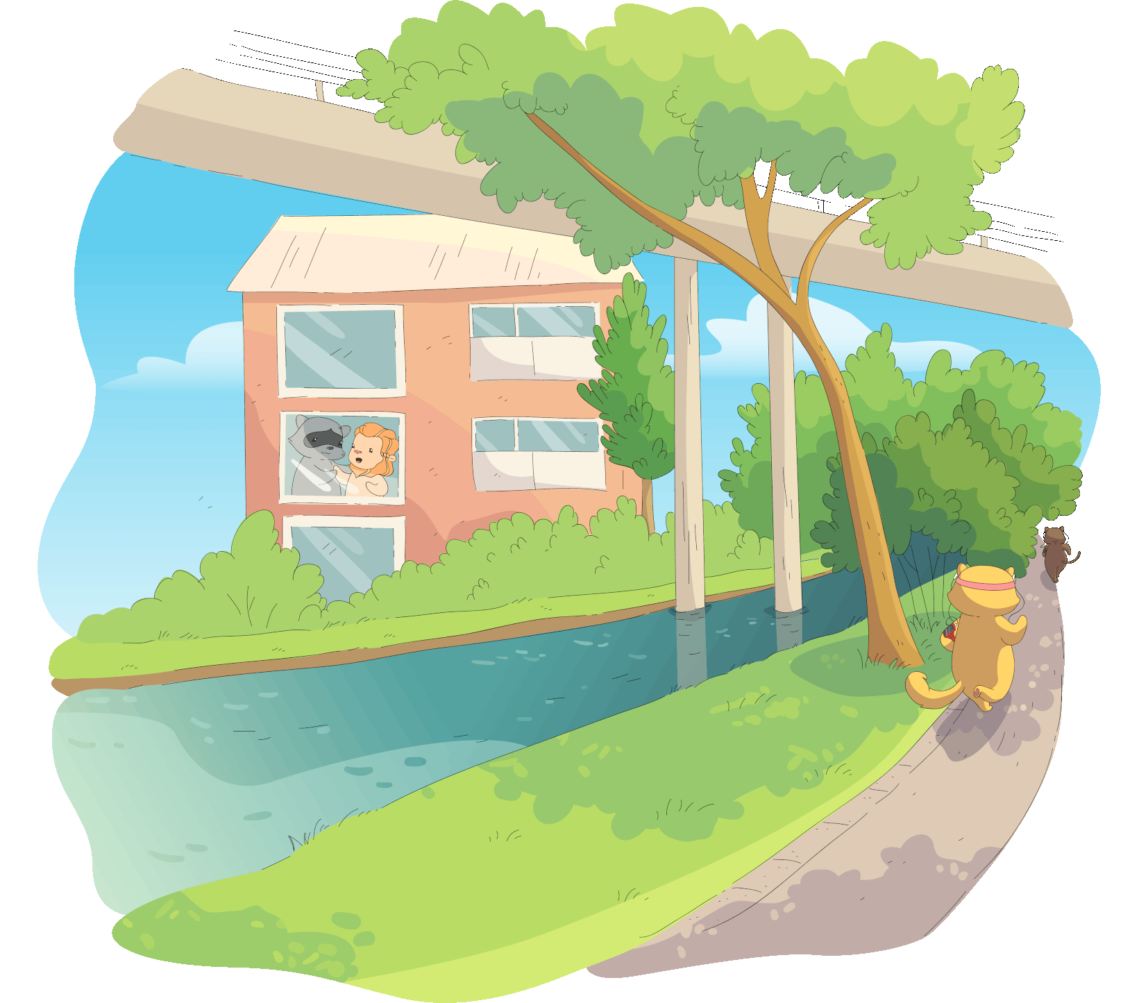 Miki + Maka in their first apartment together in Zurich