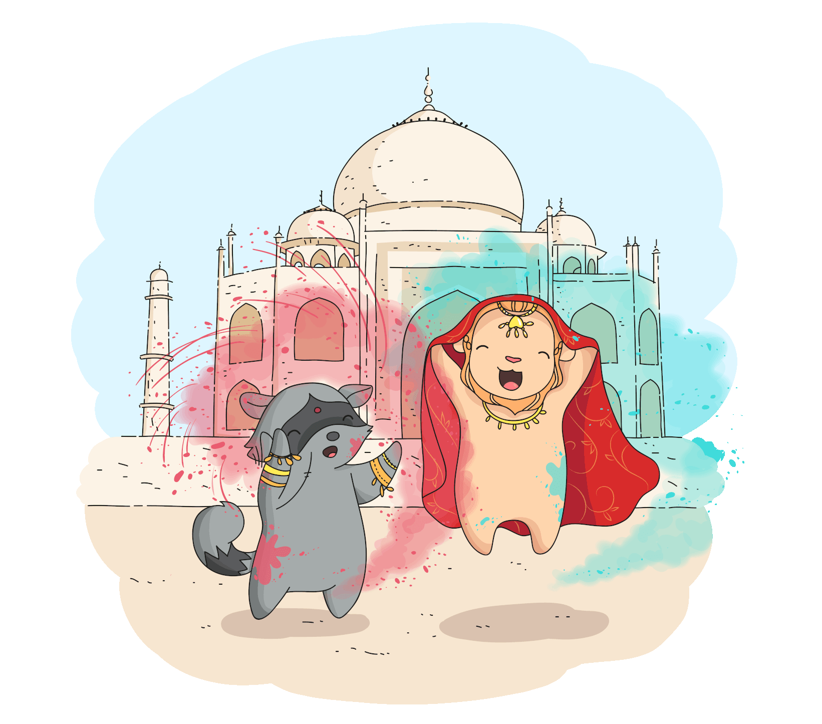 Miki + Maka in India