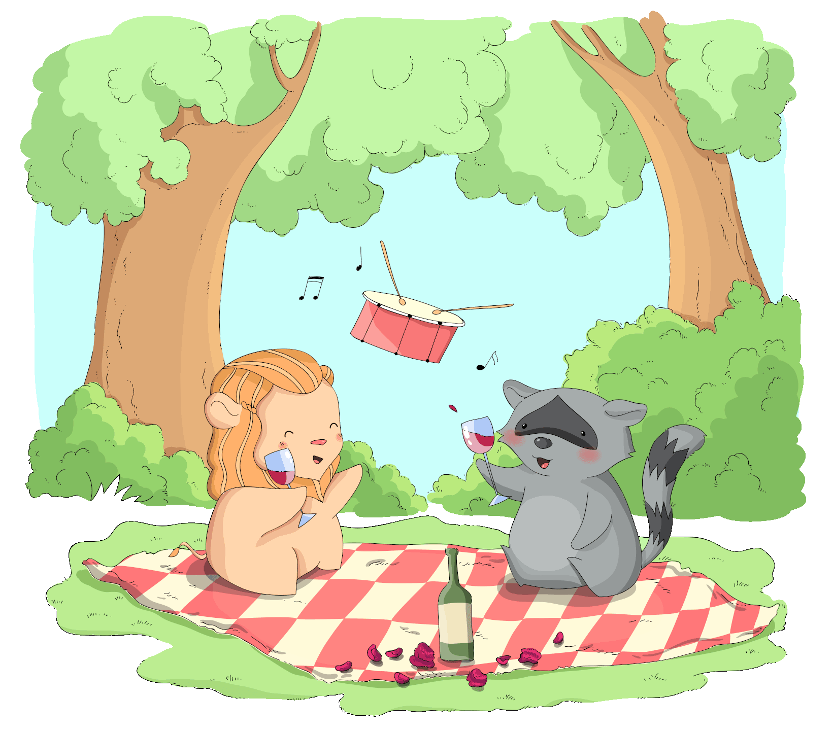 Miki + Maka in Parco Sempione, Milan